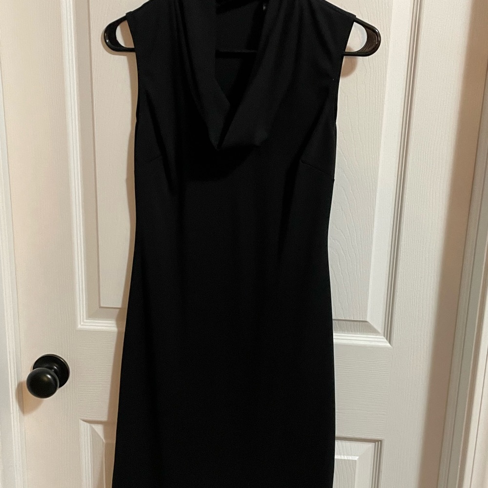 New York & Company Black Sleeveless Dress Size XS